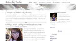 Desktop Screenshot of andrearoyhealing.com